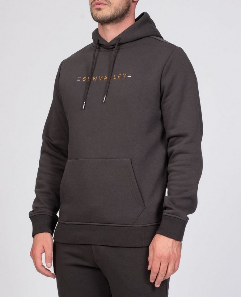 Sun Valley Kapuzensweatshirt FLEECE SLATE GREY von Sun Valley