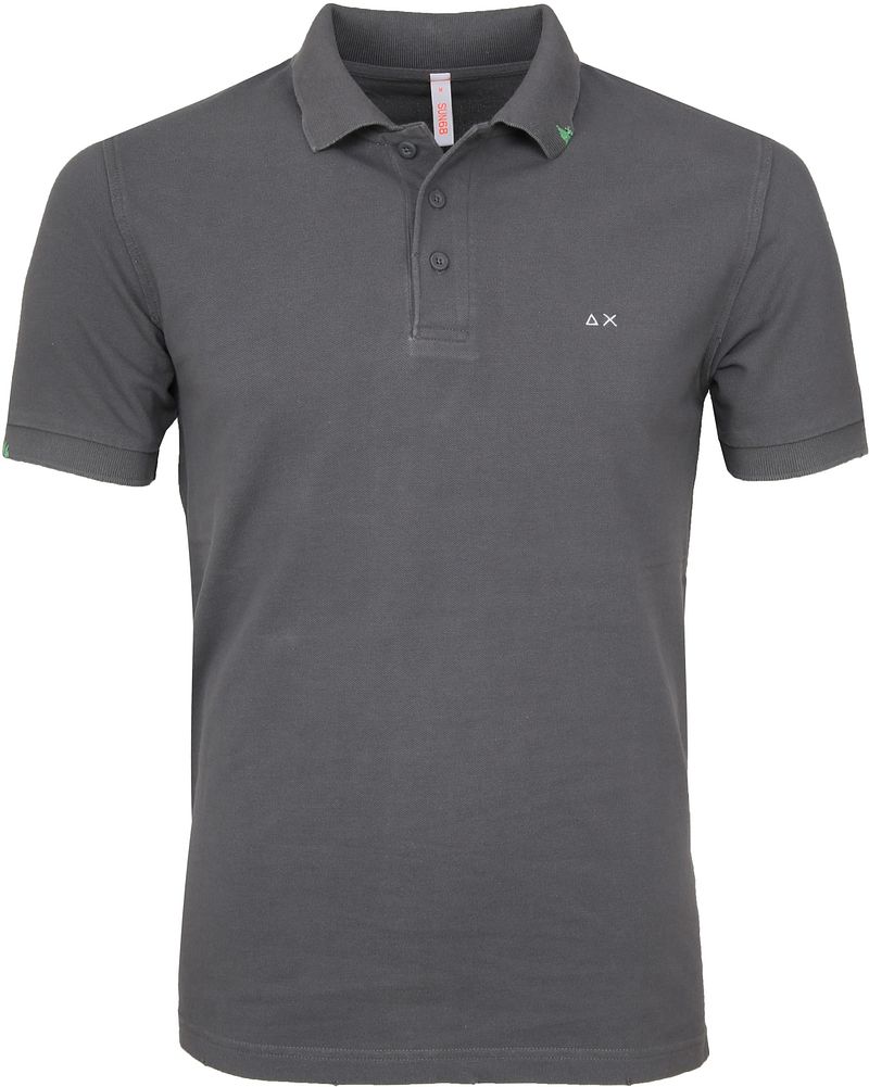 Sun68 Polo Vintage Solid Antra - Größe XXL von Sun68