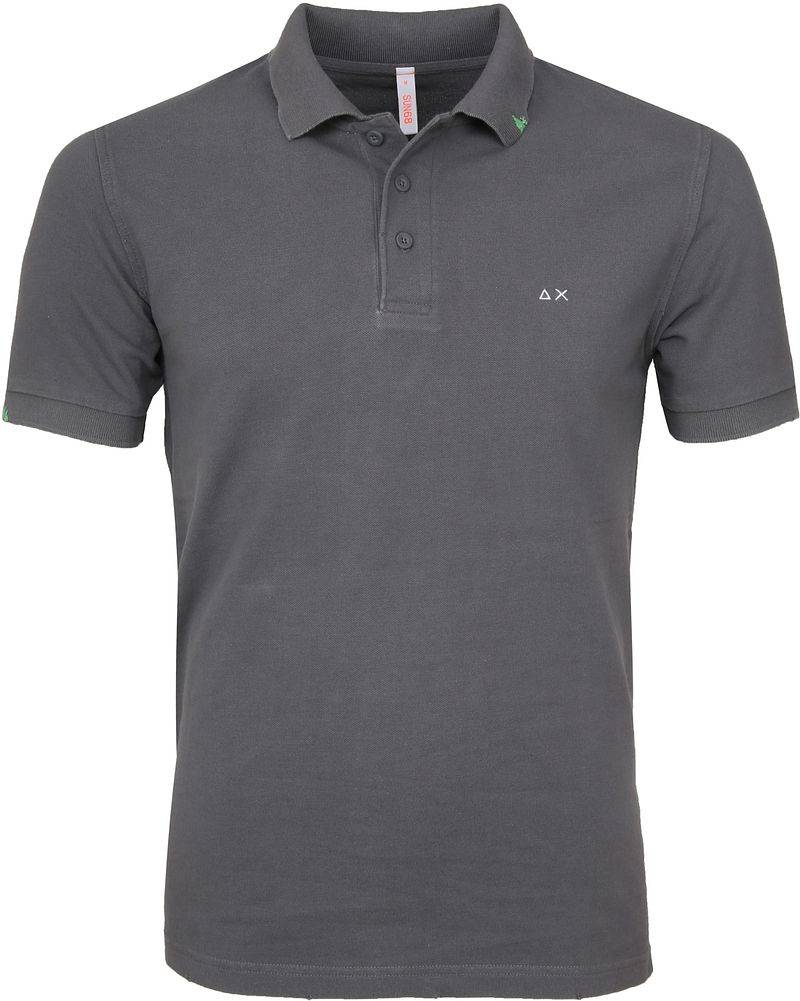 Sun68 Polo Vintage Solid Antra - Größe XXL von Sun68