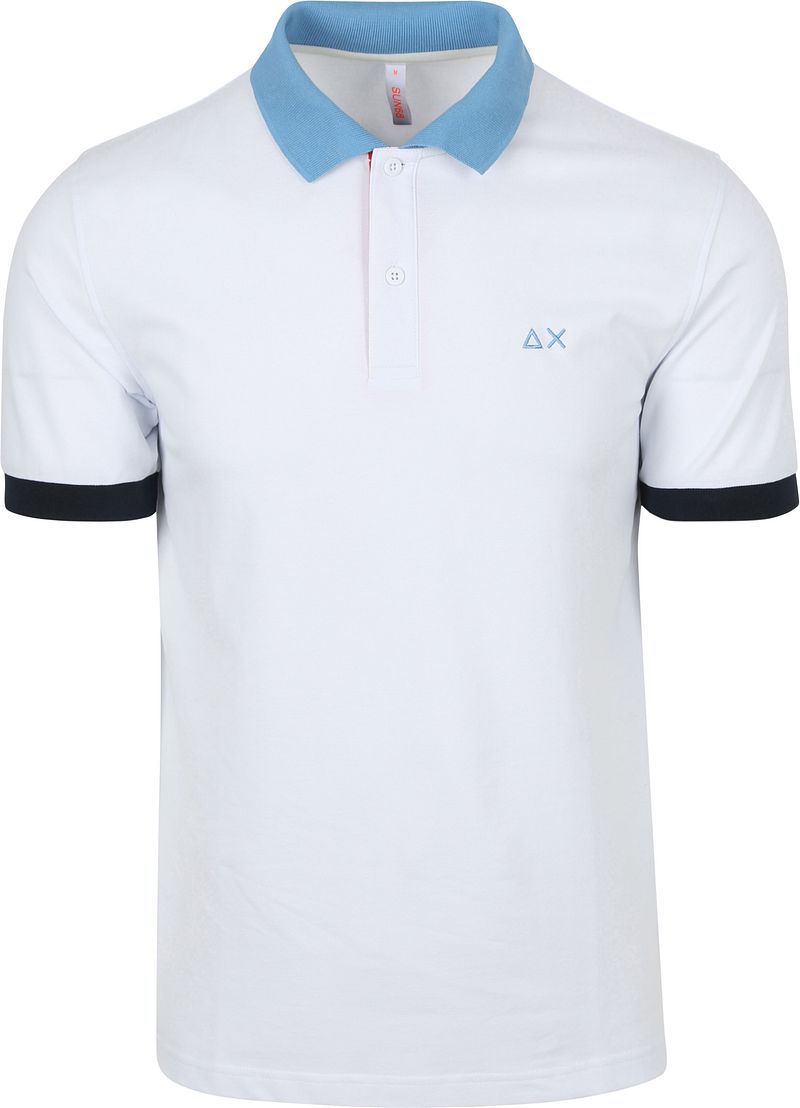 Sun68 Poloshirt Color Way Weiß - Größe XL von Sun68