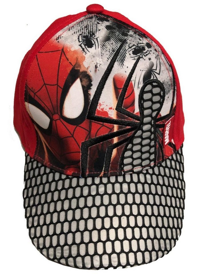 Sun City Baseball Cap Spiderman Cap Basecap Kappe Gr. 52 /54 Base Cap Käppi Baseball Mütze von Sun City