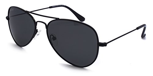 Polarisierte Sonnenbrille Für Herren Damen UV400 Schutz Sonnenbrille Retro Metall Cat 3 Gläser Sonnenbrille Graue Linse von SunCristal