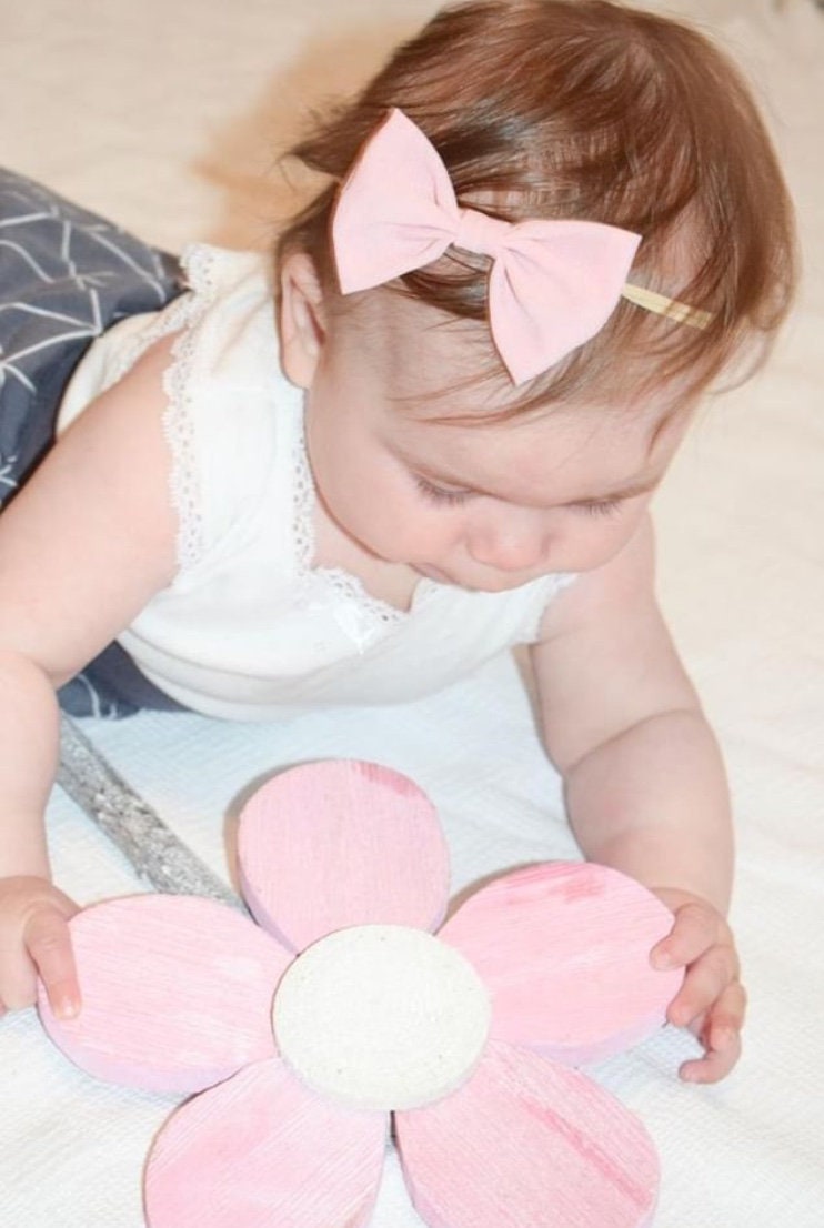 Baby Stirnband Haarband/ Accessoires/Kleinkind Schleife New Born Geschenk Mädchen von SunShinePropsShop