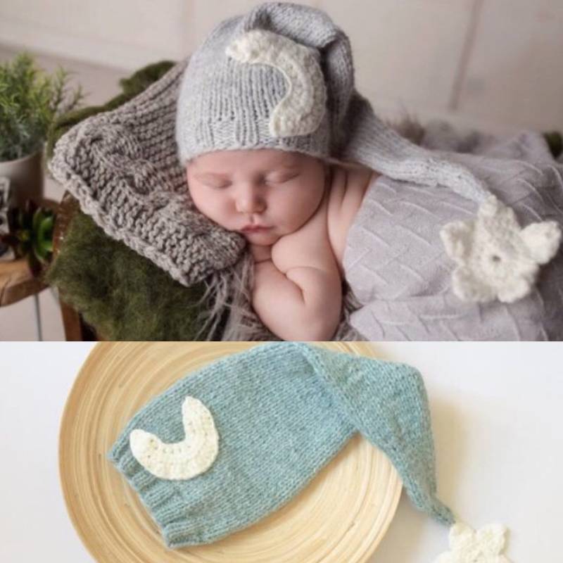 Handgestrickte Baby Mütze/ Geschenk/ Jungen Foto Prop/Neugeborenen Handgestrickte Baby Mütze/ Geschenk/ Jungen Foto Prop/Neugeborenen von SunShinePropsShop