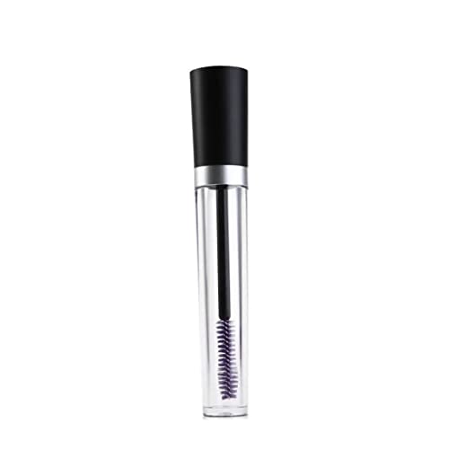 Eine Packung 7,5 ml leere Wimpern Tube Mascara Tube Mascara Flasche Wimpernstab Flasche Mascara Tube Fläschchen Flasche Diy Container Mascara Pinsel Wimpernstab Flasche mit Gummistopfen Schwarz von SunaOmni