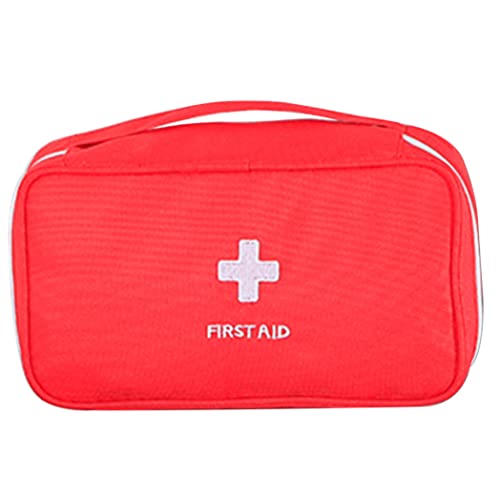 Mini-Erste-Hilfe-Set, Leere Reise-Pillen-Organizer-Aufbewahrungsbox für Outdoor-Camping, Notfall, rote Pillentasche, kleines Survival-Kit, Leere Notfalltasche, Erste-Hilfe-Material Mini-Erste-Hilfe-Set, Leere Reise-Pillen-Organizer-Aufbewahrungsbox für Outdoor-Camping, Notfall, rote Pillentasche, kleines Survival-Kit, Leere Notfalltasche, Erste-Hilfe-Material von SunaOmni