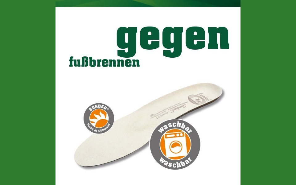 Sunbed Einlegesohlen Sunbed Comfort von Sunbed
