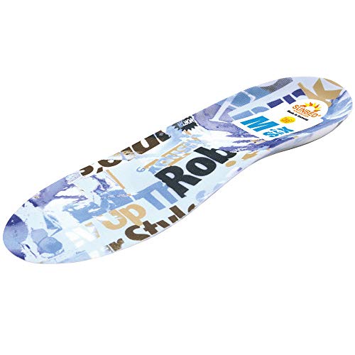 Sunbed Six 6-Zonen-Weichschaumeinlage für Kinder und Erwachsene (Gr.23-48) + Rema Einlagenbeutel (36) von Sunbed