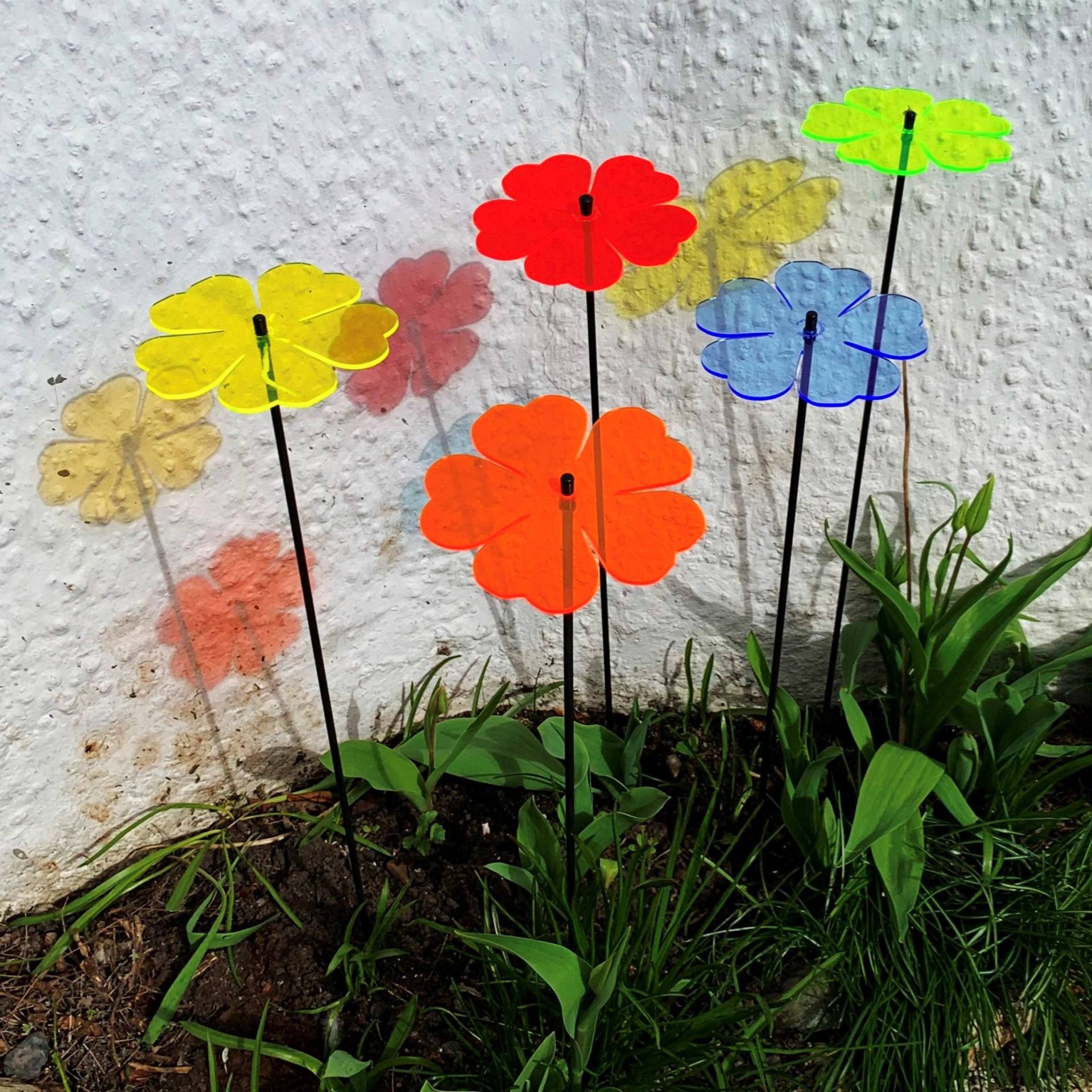 Suncatcher Garden Decor 5 Leuchtende Sonnenfänger Garten Stecker 75cm Große Blumen Dekoration Für Balkon Und Terrasse Als Gärtner Geschenk Suncatcher Garden Decor 5 Leuchtende Sonnenfänger Garten Stecker 75cm Große Blumen Dekoration Für Balkon Und Terrasse Als Gärtner Geschenk von SuncatcherGardenArt