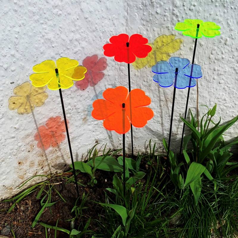 Suncatcher Garden Decor 5 Leuchtende Sonnenfänger Garten Stecker 75cm Große Blumen Dekoration Für Balkon Und Terrasse Als Gärtner Geschenk Suncatcher Garden Decor 5 Leuchtende Sonnenfänger Garten Stecker 75cm Große Blumen Dekoration Für Balkon Und Terrasse Als Gärtner Geschenk von SuncatcherGardenArt