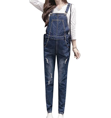 Suncolour Umstands-Denim-Overalls Umstands-Denim-Latzhose für Frauen Schwangere Jeans Latzhosen Größe M-3XL von Suncolour