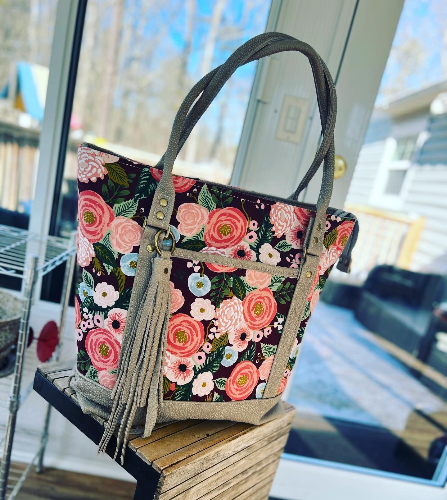 Maßgeschneiderte Xl Weekender Tasche von SundanceHandmadeShop