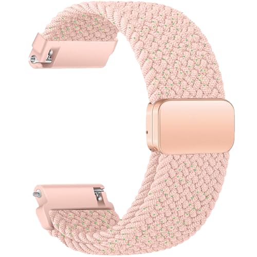 Sundara 19mm Nylon Gewebtes Uhr Armband für Veryfitpro ID205L Elastisches Uhrarmband für GRV FC1 IDW15 ID205S ID205G ID215G ID216 ID205L YM205L Uwatch3 Ufit GT BV205L TE021 SW020 SW021 Uhrarmband von Sundara