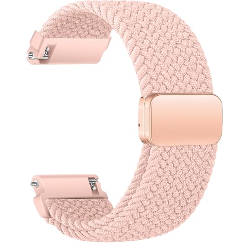 Sundara 19mm Nylon Gewebtes Uhr Armband für Veryfitpro ID205L Elastisches Uhrarmband für GRV FC1 IDW15 ID205S ID205G ID215G ID216 ID205L YM205L Uwatch3 Ufit GT BV205L TE021 SW020 SW021 Uhrarmband von Sundara