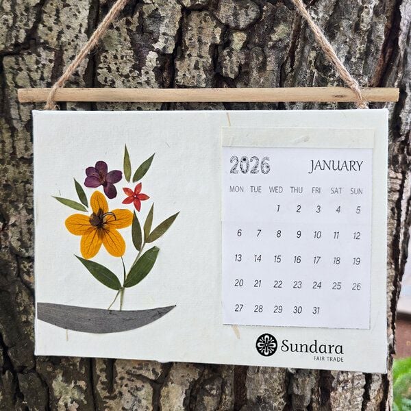 Sundara Nachhaltiger Jahres-Wandkalender 2026 BLOOMING NATURE Sundara Nachhaltiger Jahres-Wandkalender 2026 BLOOMING NATURE von Sundara