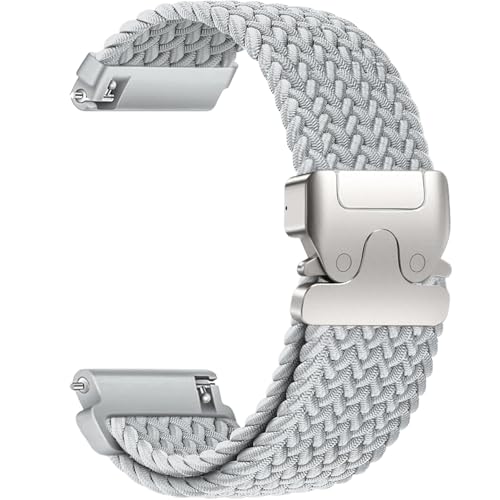 Sundara Nylon Web Armband uhrband für Veryfitpro ID205L 19 mm elastisches Uhren armband für GRV FC1 IDW15 ID205S ID205G ID215G ID216 ID205L YM205L Uwatch3 Ufit BV205L TE021 SW020 SW021 von Sundara