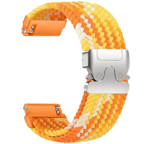Sundara Nylon Web Armband uhrband für Veryfitpro ID205L 19 mm elastisches Uhren armband für GRV FC1 IDW15 ID205S ID205G ID215G ID216 ID205L YM205L Uwatch3 Ufit BV205L TE021 SW020 SW021 von Sundara
