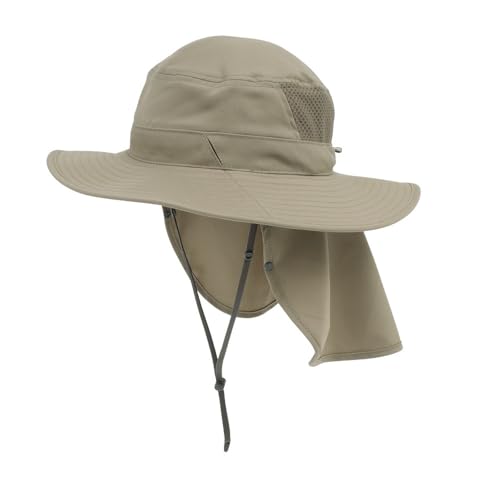 Sunday Afternoons - Backdrop Boonie - Unisex - Hut mit Krempe und Kinnriemen, Größe:M, Farbe SA:Sand von Sunday Afternoons