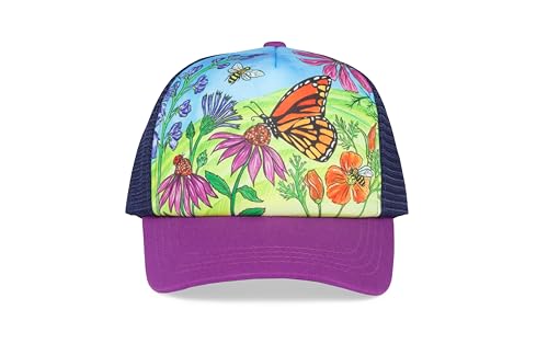 Sunday Afternoons - Kids Artist Series Trucker Cap - Kappe mit Naturmotiven, Größe:OS, Farbe SA:ButterflyandBees von Sunday Afternoons