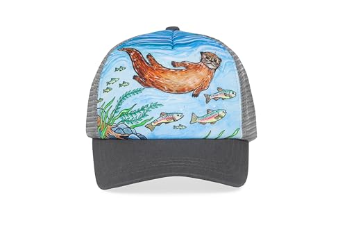 Sunday Afternoons - Kids Artist Series Trucker Cap - Kappe mit Naturmotiven, Größe:OS, Farbe SA:RiverOtter von Sunday Afternoons