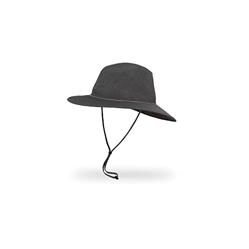 Sunday Afternoons - Outback Storm Hat - Unisex Hut wasserfest mit Kinnriemen, Größe:L, Farbe SA:Shadow von Sunday Afternoons