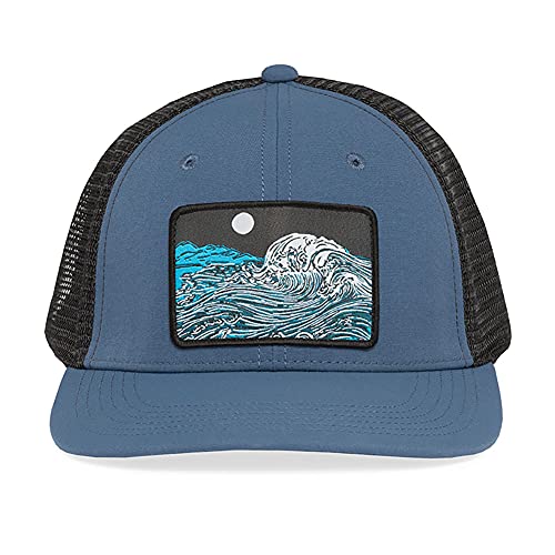 Sunday Afternoons Unisex Artist Series Patch Trucker Hat-Crashing Wave Sonnenhut, Absturzwellen, Einheitsgröße von Sunday Afternoons