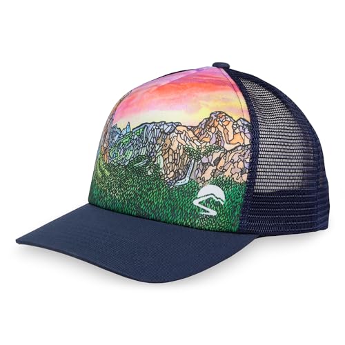 Sunday Afternoons Unisex Artist Series Trucker Hat-Yosemite Valley Sonnenhut, Einheitsgröße von Sunday Afternoons