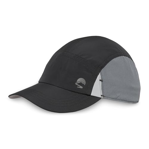 Sunday - VaporLite Stride Cap - Unisex Schildkappe, Größe:OS, Farbe SA:Black von Sunday Afternoons