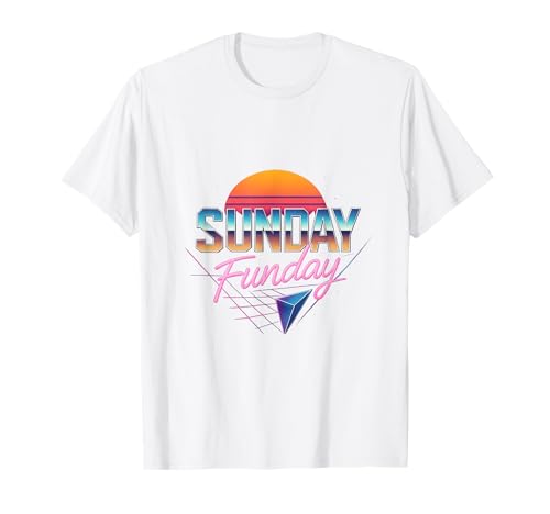 Lustiger Spruch zum Trinken am Sonntag, Geschenk für Mama und Papa T-Shirt von Sunday Funday Designs