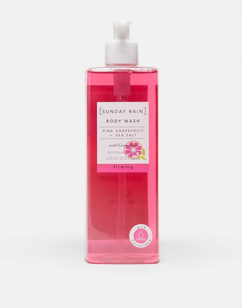 Sunday Rain - Duschgel mit Duft nach rosa Grapefruit und Meersalz - 640 g-Keine Farbe von Sunday Rain