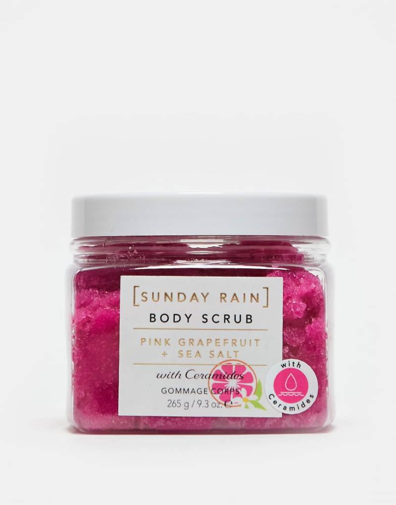 Sunday Rain - Körper-Peeling mit dem Duft nach rosa Grapefruit und Meersalz - 265 g-Keine Farbe von Sunday Rain