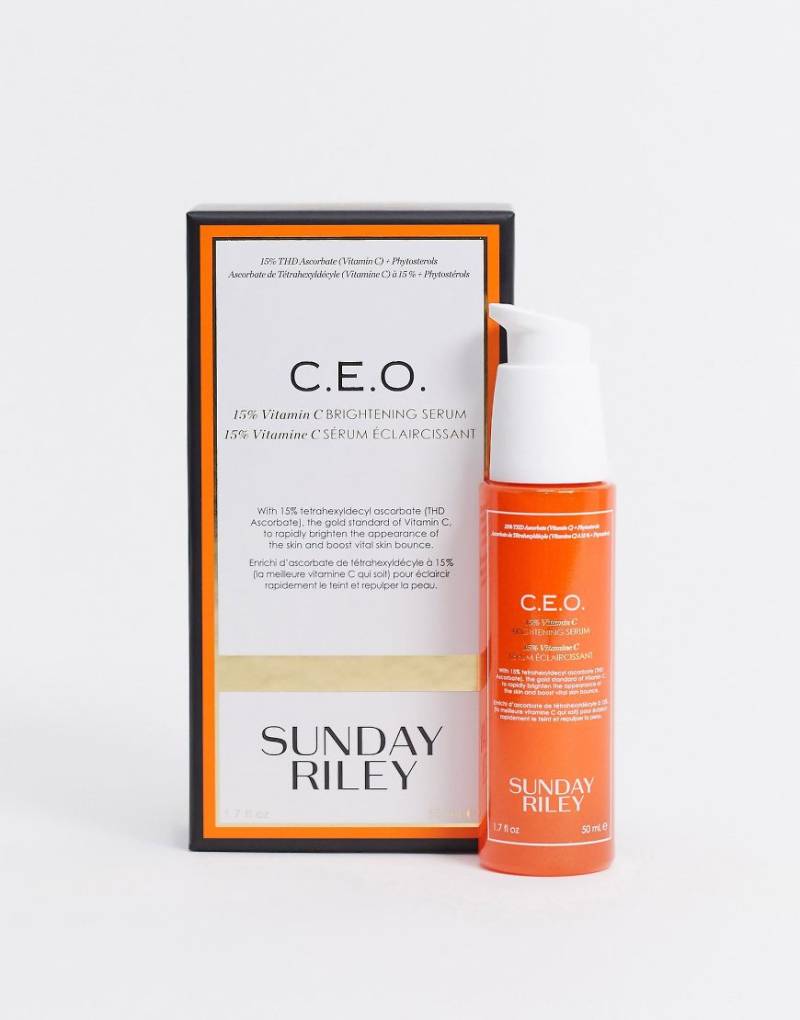 Sunday Riley - CEO - Aufhellendes Serum mit 15 % Vitamin C, 50 ml-Transparent von Sunday Riley