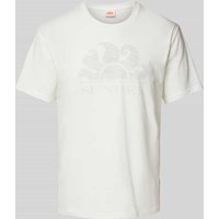 Sundek T-Shirt mit Label-Print in Offwhite, Größe XL von Sundek