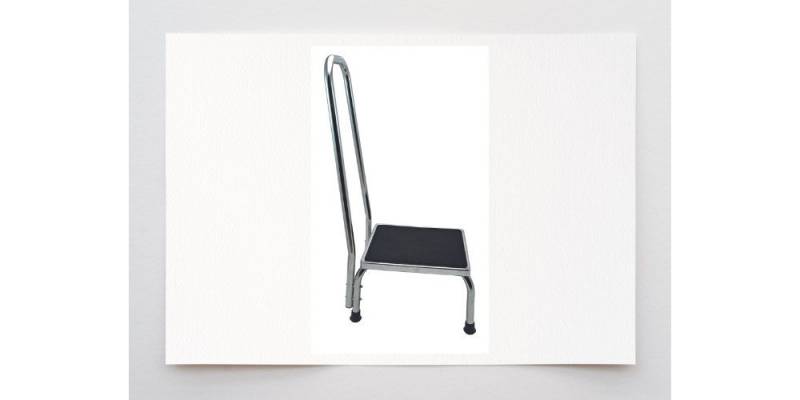 Sundo Homecare Bad-Stufe Steighilfe mit gebogenem Haltegriff, Stufentritt, 1-tlg. von Sundo Homecare