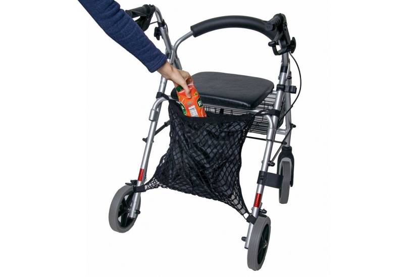 Sundo Homecare Rollator Einkaufsnetz für Rollstuhl, Rollator oder Gehgestelle - mit Innenfutte von Sundo Homecare