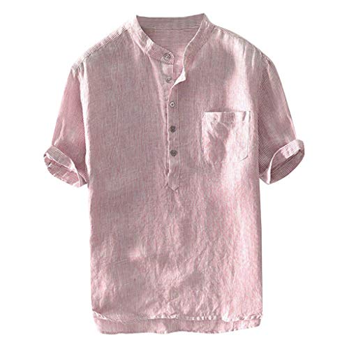 Sunfashion Gladiator Kostüm Herren Leinenhemd Herren Stehkragen Outdoor Hemd Herren Hemd Kurzarm Herren Hemd Herren Kurzarm Sommer Höhlenmensch Kostüm Herren Leinenhemd Herren Langarm Henley(Red, XXL) Sunfashion Gladiator Kostüm Herren Leinenhemd Herren Stehkragen Outdoor Hemd Herren Hemd Kurzarm Herren Hemd Herren Kurzarm Sommer Höhlenmensch Kostüm Herren Leinenhemd Herren Langarm Henley(Red, XXL) von Sunfashion