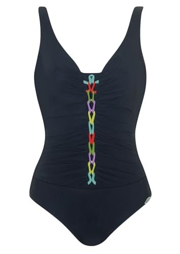 Sunflair Badeanzug schwarz/Multicolor 38C von Sunflair