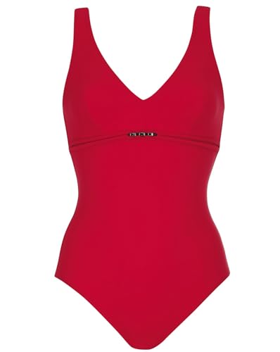 SUNFLAIR BADEANZUG MIT ENTFERNBAREN SOFTCUPS UND VOLLFÜTTERUNG ROT 40 B von Sunflair