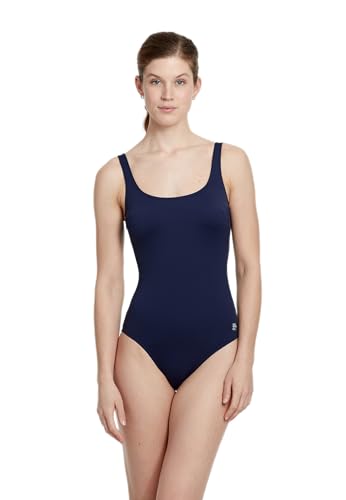 Sunflair Badeanzug Damen Badeanzug - moderner Einteiler mit verführerischen tiefen Rücken - große Cups mit Schalen und verstellbaren Trägern - ideal für den Sommerurlaub Sunflair Badeanzug Damen Badeanzug - moderner Einteiler mit verführerischen tiefen Rücken - große Cups mit Schalen und verstellbaren Trägern - ideal für den Sommerurlaub von Sunflair