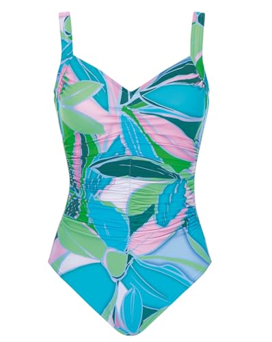 Sunflair Badeanzug mit Softcups, Vollfütterung und tiefem Rücken Multicolor 44 D von Sunflair