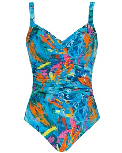 Sunflair Badeanzug mit Softcups, Vollfütterung und tiefen Rücken Multicolor 46 C von Sunflair