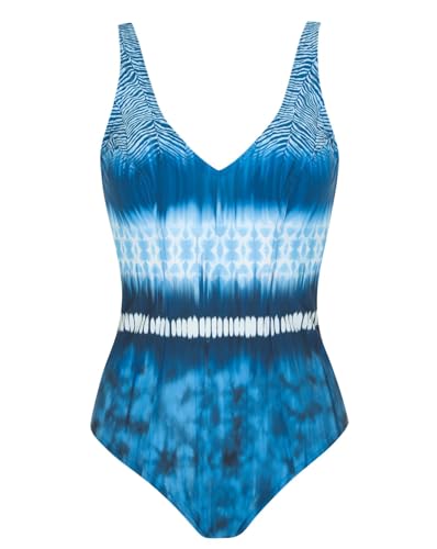 Sunflair Badeanzug mit Softcups und Shapewear blau 42 B von Sunflair