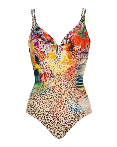 Sunflair Badeanzug mit Softcups und Spaghettiträger multicolur 44 C von Sunflair