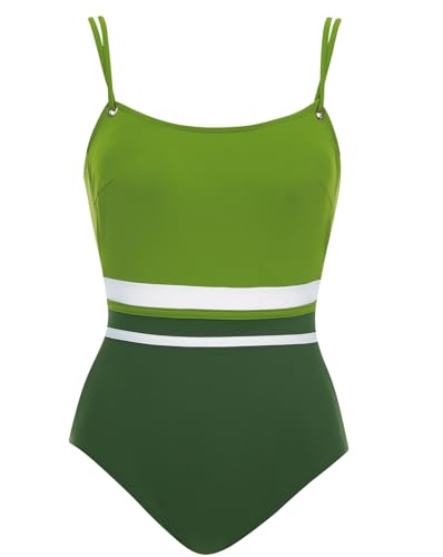 Sunflair Badeanzug mit Softcups und Vollfütterung dunkelgrün 42 E von Sunflair