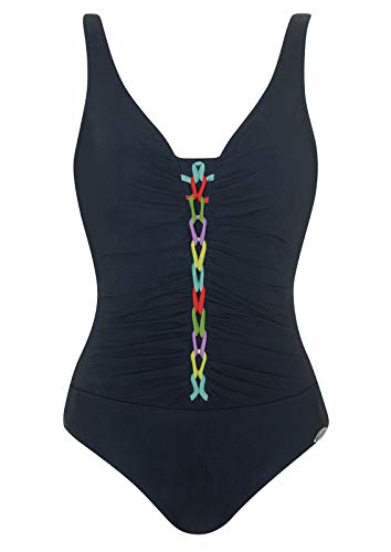 Sunflair Badeanzug schwarz/Multicolor 48F von Sunflair