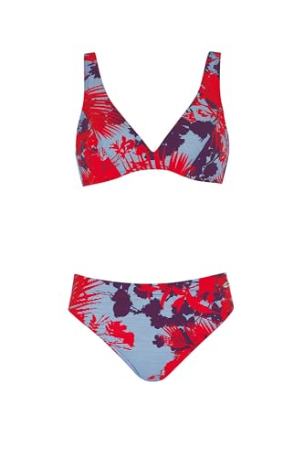 Sunflair Bikini 21705.65 (DE/NL/SE/PL, Körbchengröße & Bandgröße, 42, C, Nachtblau/rot) von Sunflair