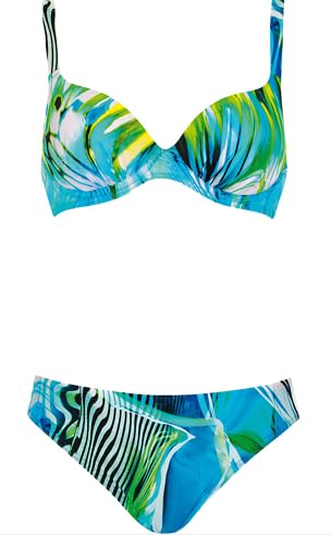 Sunflair Bikini mit Bügel und Softschale Türkis 38C von Sunflair