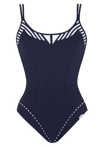 Sunflair Damen Basic Badeanzüge, Nachtblau, 42 (Herstellergröße: 42D) von Sunflair