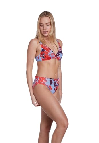 Sunflair Mix&Match Bikini Top Blumenmuster Streifen mit Bügel breite Träger breiter Rückenverschluss von Sunflair