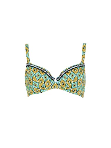 Sunflair Mix&Match Bikini Top Ethno Multicolor Einzelteil mit Softschalen Bügel verstellbare Träger von Sunflair
